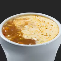 half and half crab soup