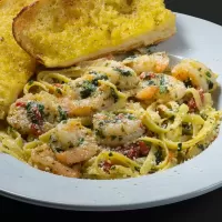 lemon garlic shrimp pasta