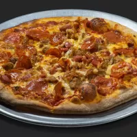 mega meat pizza